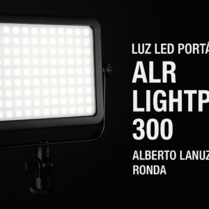 Luz LED Portátil ALR LightPro 300 – Alberto Lanuza Ronda